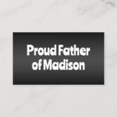 Carte D'appel Père du Mariage de la mariée (Devant)