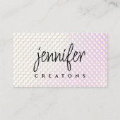 Carte D'appel Perles élégantes de créateur de bijoux - perles (Devant)