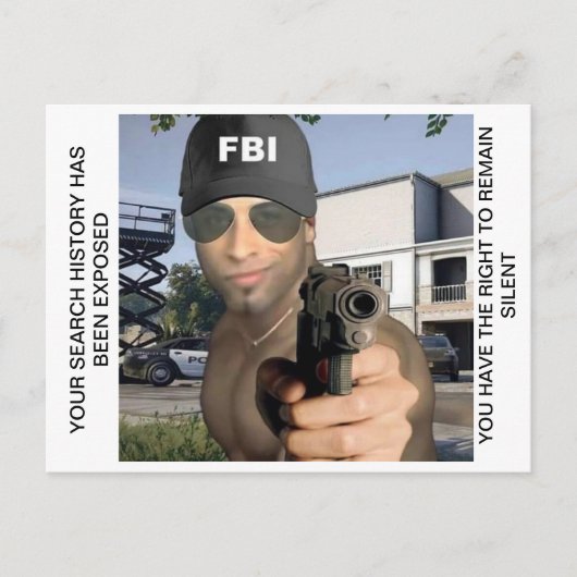 Carte d'appel Persona 5 (FBI EDITION) (Devant)