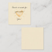 Carte D'appel Personnaliser (Devant / Derrière)