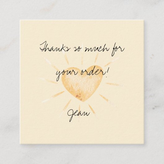 Carte D'appel Personnaliser (Devant)