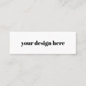 Carte D'appel Personnaliser ou Customiser (Devant)