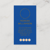 Carte d'appel personnelle pour les couples (Dos)