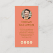 Carte d'appel personnelle pour les couples (Dos)