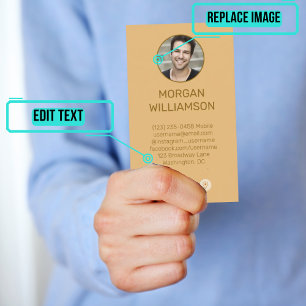 Carte d'appel personnelle pour les couples