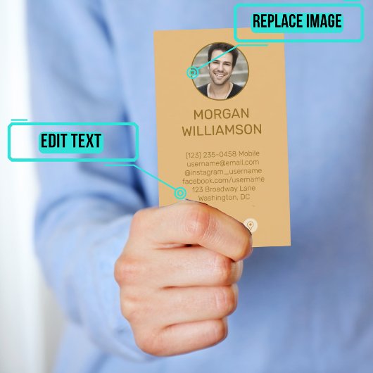 Carte d'appel personnelle pour les couples