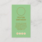 Carte d'appel personnelle pour les couples (Devant)