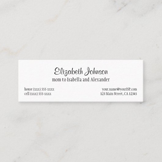 Carte D'appel Petit Chaperon Rouge, Conte Vintage Fée (Devant)