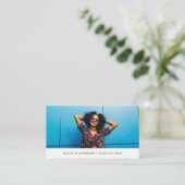 Carte D'appel Photo et nom de la licence professionnelle classiq (Debout devant)