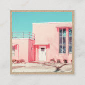 Carte D'appel Photographie minimale médias sociaux Instagram kra (Dos)