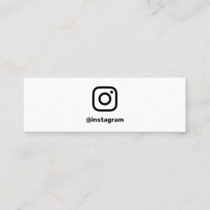 Carte D'appel Photographie minime médias sociaux Instagram photo