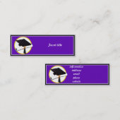 Carte D'appel Plafond de diplôme avec diplôme - Arrière - plan v (Devant / Derrière)