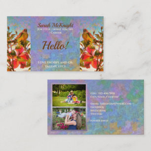 Carte d'appel Poolside Singer 2338