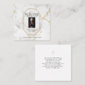 Carte D'appel Prayer in memory of loved one Card (Devant / Derrière)