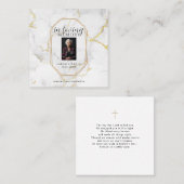 Carte D'appel Prayer in memory of loved one Card (Devant / Derrière)