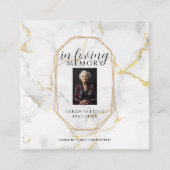 Carte D'appel Prayer in memory of loved one Card (Devant)