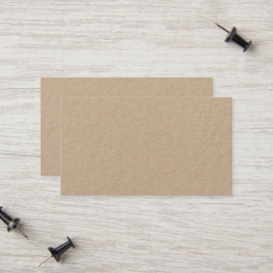 Carte D'appel Premium Kraft