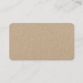 Carte D'appel Premium Kraft (Devant)