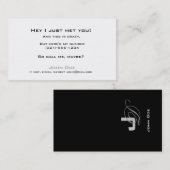 Carte D'appel Prenez le linecard-appel je (Devant / Derrière)