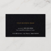 Carte D'appel pro contact-carte de la meilleure qualité (Dos)