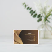 Carte d'appel professionnelle unique (Debout devant)