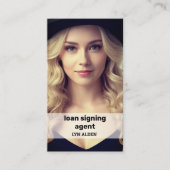 Carte D'appel QR Photo Notaire Insta (Devant)