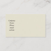 Carte d'appel Red Roses vintage (Dos)