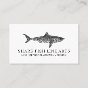 Carte D'appel Requin de poisson océanique nautique