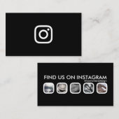Carte D'appel réseautage instagram (Devant / Derrière)