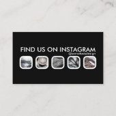Carte D'appel réseautage instagram (Dos)