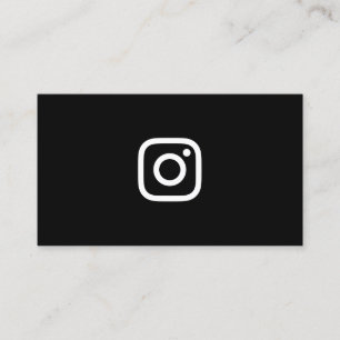 Carte D'appel réseautage instagram