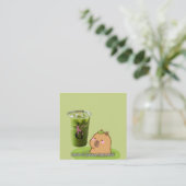 Carte D'appel Restez Calme Comme un Capybara (Debout devant)