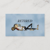 Carte D'appel Retired Rip Van Winkle image fun (Devant)