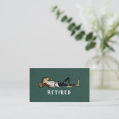 Carte D'appel Retirement - Rip Van Winkle image business (Debout devant)