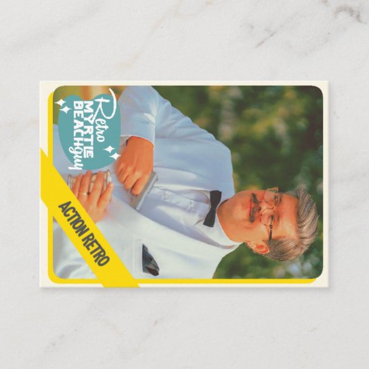 Carte D'appel Rétro de l'action (Devant)