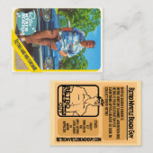 Carte D'appel Retro et son Corvair ! (Devant / Derrière)