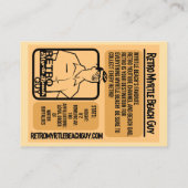 Carte D'appel Retro et son Corvair ! (Dos)