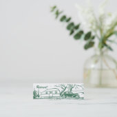 Carte D'appel Rétro télécarte de campeur (Debout devant)