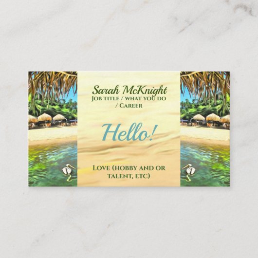 Carte d'appel River Meets Ocean 0330 (Devant)