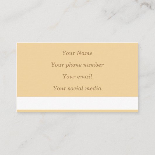 Carte d'appel Rose Art Nouveau (Dos)