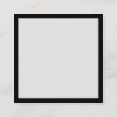 Carte D'appel Rose bleu brûlant (Dos)