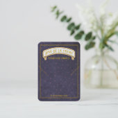 Carte D'appel Sahara Nights Blue Dots Bijoux Display (Debout devant)