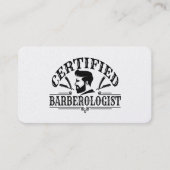 Carte D'appel Salon de coiffure Coiffeur Professionnel Barbier (Devant)