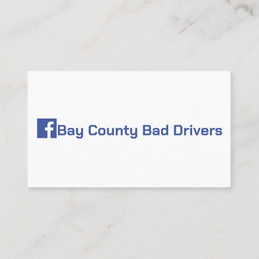 Carte d'appel Sarcastique (Dos)