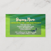 Carte D'appel Services d'aménagement paysager et de pelouse | So (Devant)