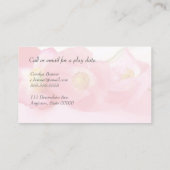 Carte D'appel Shirley s'approche maman (Dos)