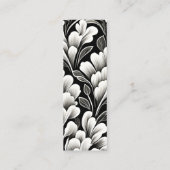 Carte D'appel Signet d'art contemporain Waldorf Leaf Motif (Dos)