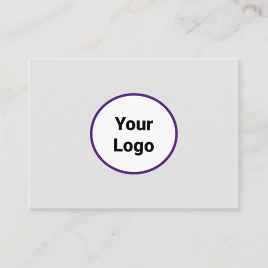 CARTE D'APPEL SIMPLE MINIMAL AJOUTER VOTRE LOGO TEXTE PERSONNALI (Devant)