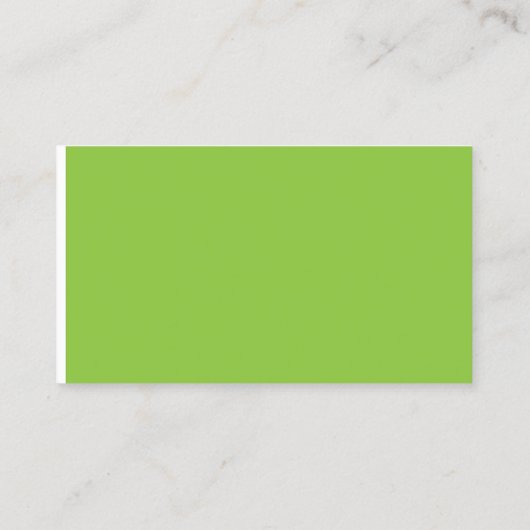 Carte D'appel Site Web avec un Arrière - plan vert et une fronti (Dos)