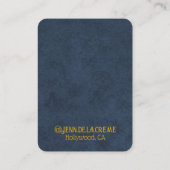 Carte D'appel Soirée Sahara Sky Bijoux Display (Dos)